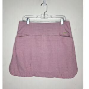 Swing Control red white blue patterned golf skort skirt - 14 - pickleball